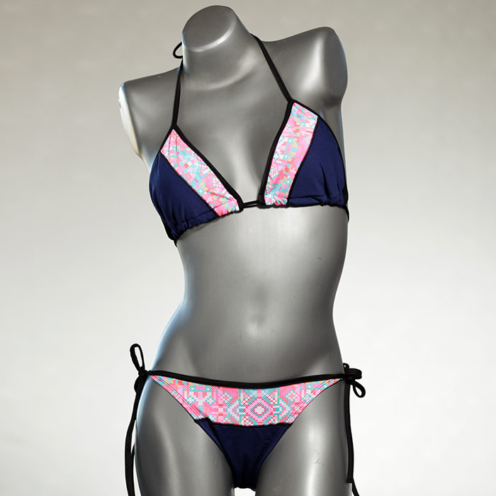 bequeme handgemachte günstige preiswerte Triangel Bikini Set, Bademode für Damen thumbnail