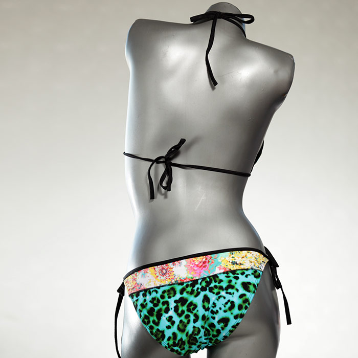 nachhaltige ökologische farbige schöne Triangel Bikini Set, Bademode für Damen thumbnail
