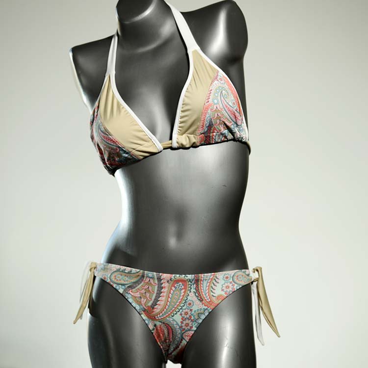 sexy nachhaltige schöne bunte Triangel Bikini Set, Bademode für Damen