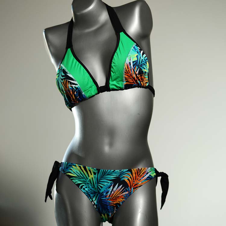 attraktive günstige nachhaltige schöne Triangel Bikini Set, Bademode für Damen thumbnail