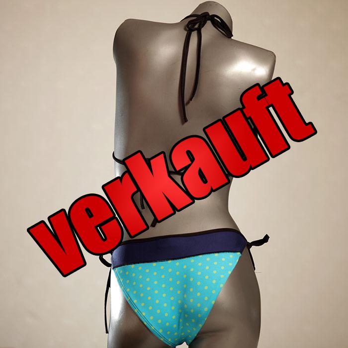 farbige ökologische nachhaltige sexy Triangel Bikini Set, Bademode für Damen