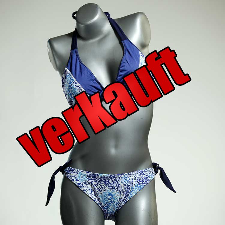 ökologische bequeme bunte schöne Triangel Bikini Set, Bademode für Damen