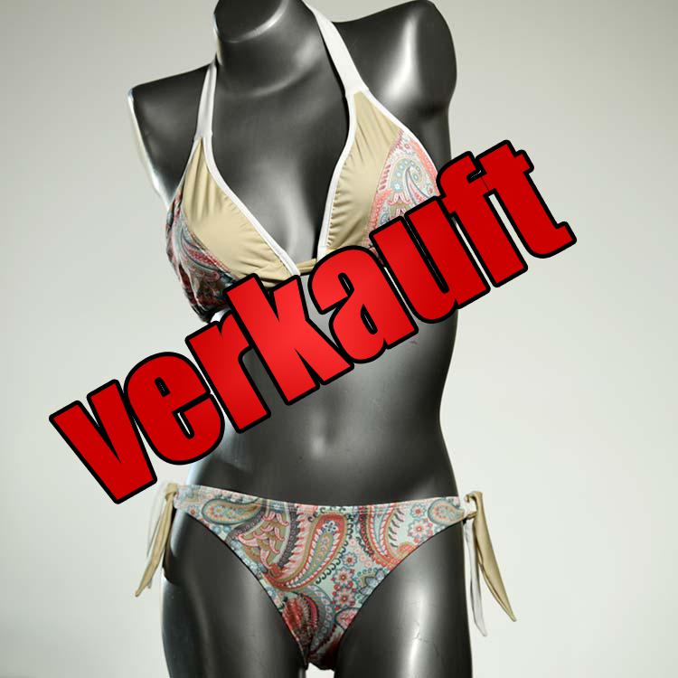 sexy nachhaltige schöne bunte Triangel Bikini Set, Bademode für Damen