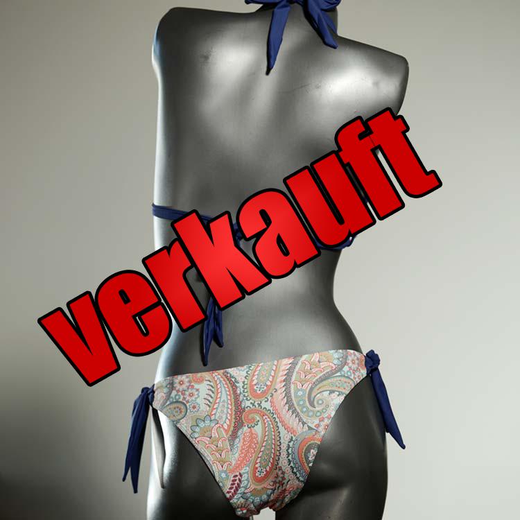 bunte nachhaltige günstige preiswerte Triangel Bikini Set, Bademode für Damen