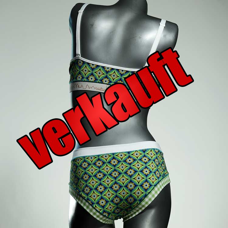 günstige schöne farbige süße Bio Ensemble mit BH