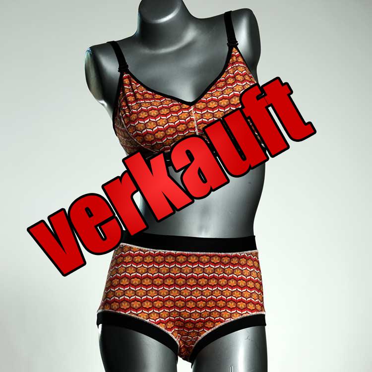 sexy handgemachte ökologische nachhaltige Bio Ensemble mit BH