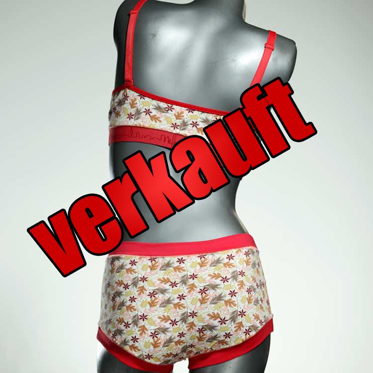 bequeme sexy preiswerte farbige Bio Ensemble mit BH