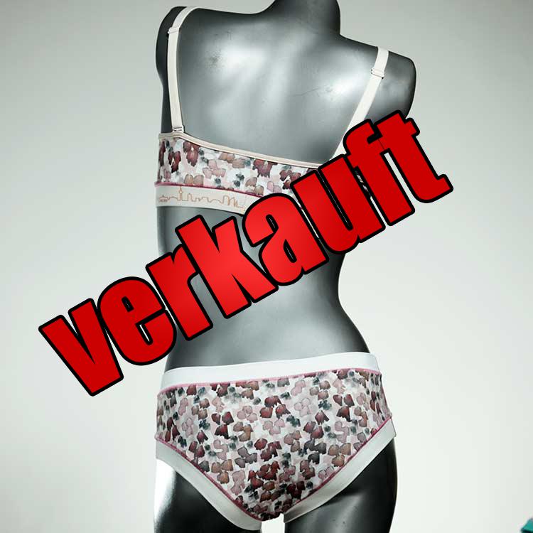 bunte sexy süße nachhaltige Bio Ensemble mit BH