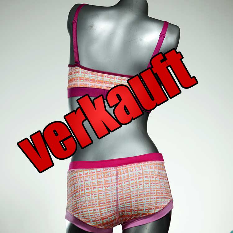 bequeme nachhaltige schöne farbige Bio Ensemble mit BH