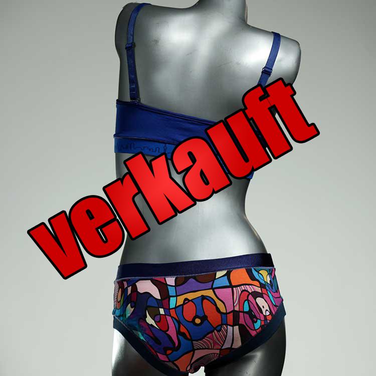 schöne bunte bequeme günstige Bio Ensemble mit BH