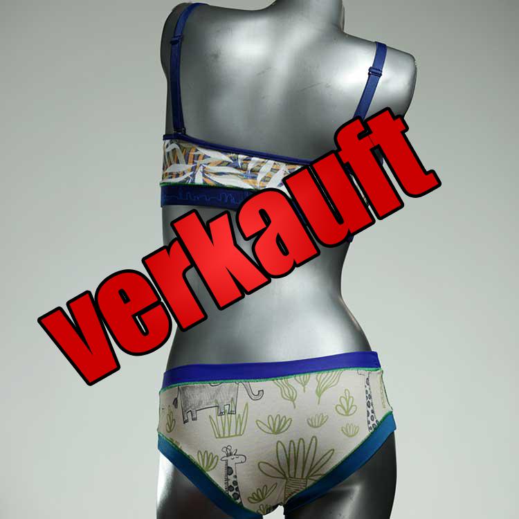 bequeme attraktive sexy farbige Bio Ensemble mit BH