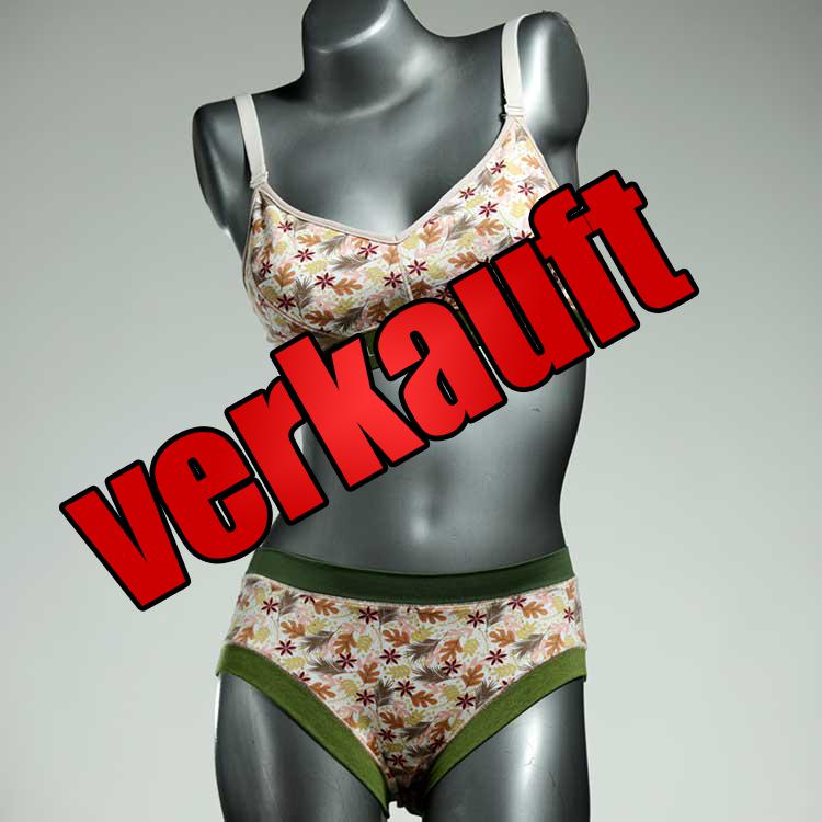 sexy ökologische bequeme schöne Bio Ensemble mit BH