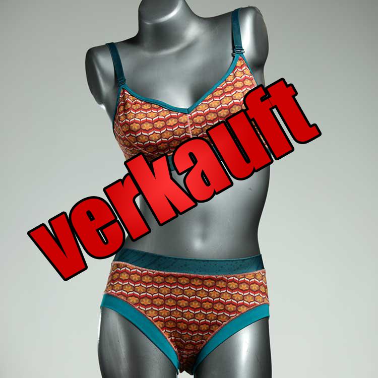 süße gemusterte günstige sexy Bio Ensemble mit BH