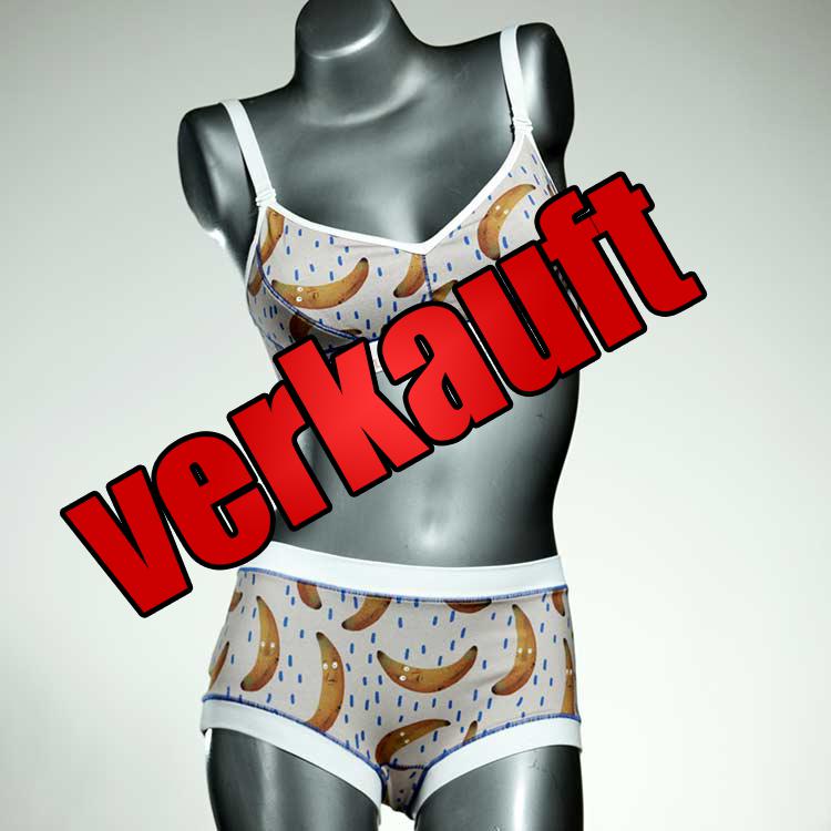 süße ökologische bunte attraktive Bio Ensemble mit BH