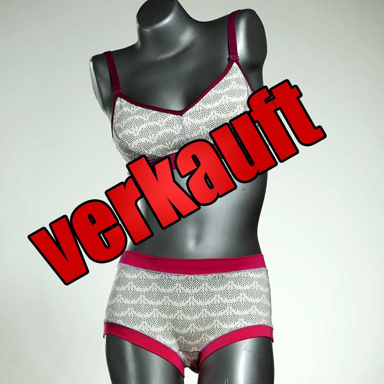 sexy preiswerte ökologische attraktive Bio Ensemble mit BH