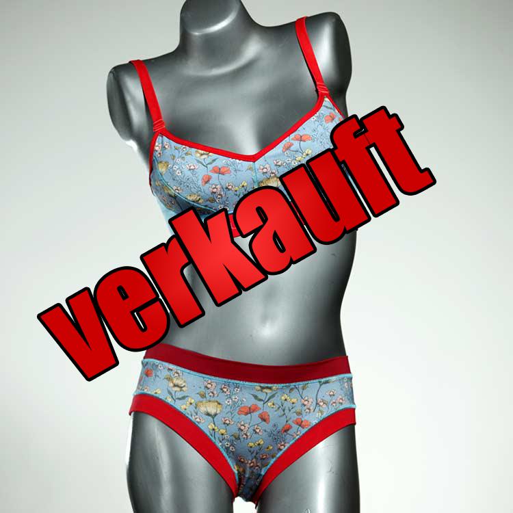 preiswerte gemusterte sexy süße Bio Ensemble mit BH