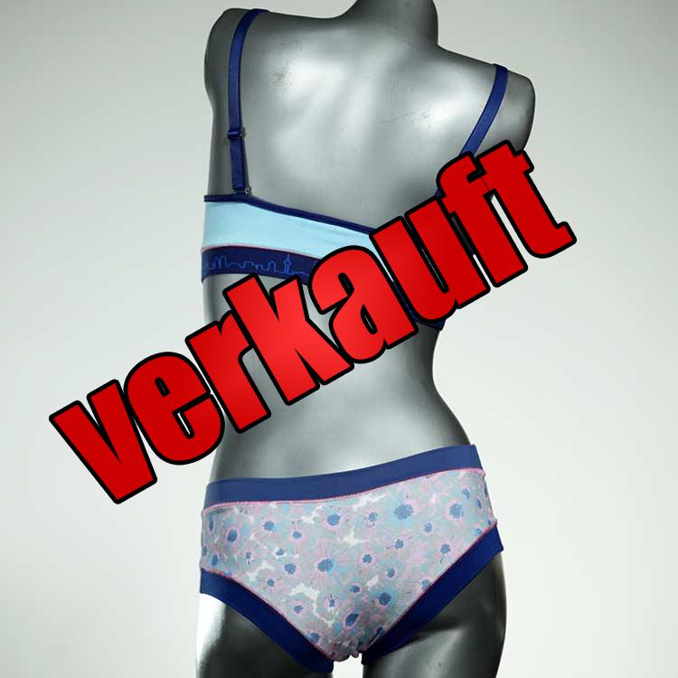handgemachte nachhaltige bunte preiswerte Bio Ensemble mit BH