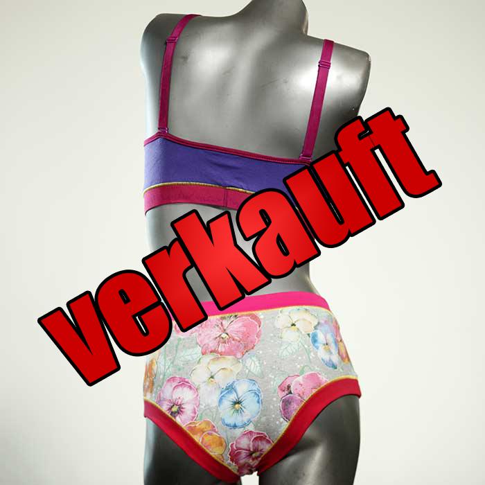 ökologische süße attraktive handgemachte Bio Ensemble mit BH