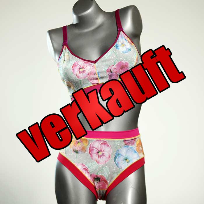 ökologische süße attraktive handgemachte Bio Ensemble mit BH