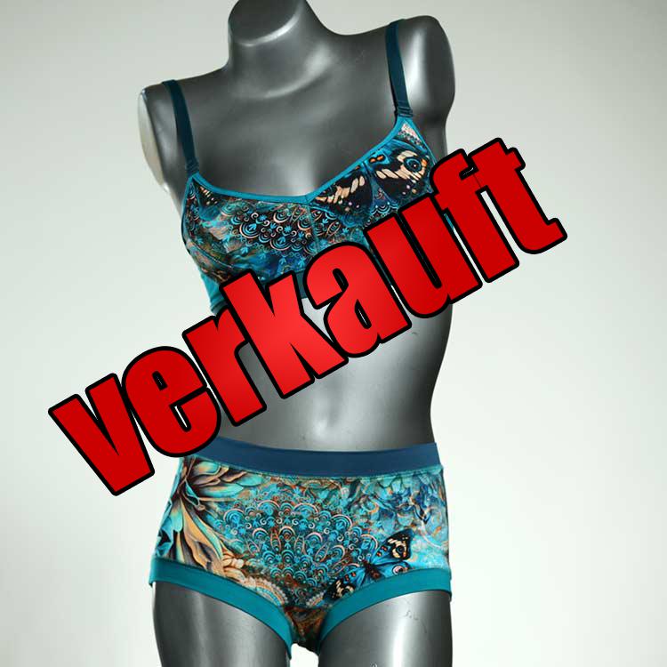 schöne handgemachte ökologische sexy Bio Ensemble mit BH