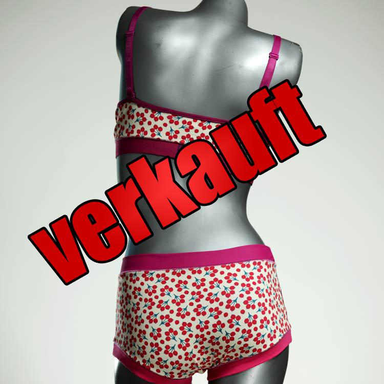 schöne farbige nachhaltige sexy Bio Ensemble mit BH