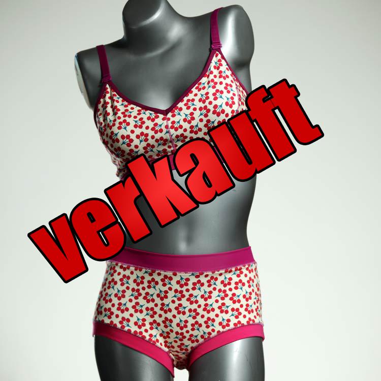 schöne farbige nachhaltige sexy Bio Ensemble mit BH