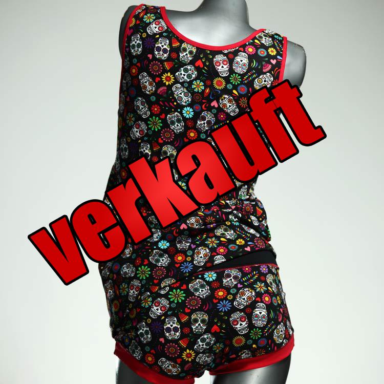 schöne süße bunte farbige Bio Ensemble mit BH