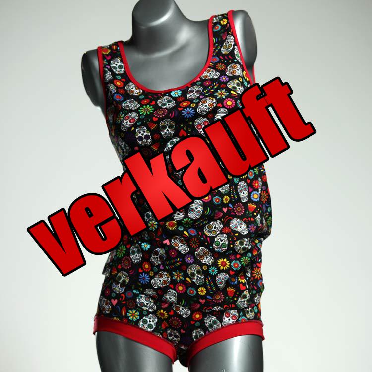 schöne süße bunte farbige Bio Ensemble mit BH