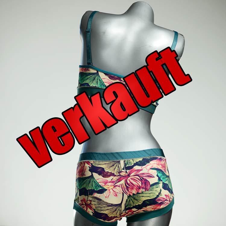 schöne attraktive sexy farbige Bio Ensemble mit BH