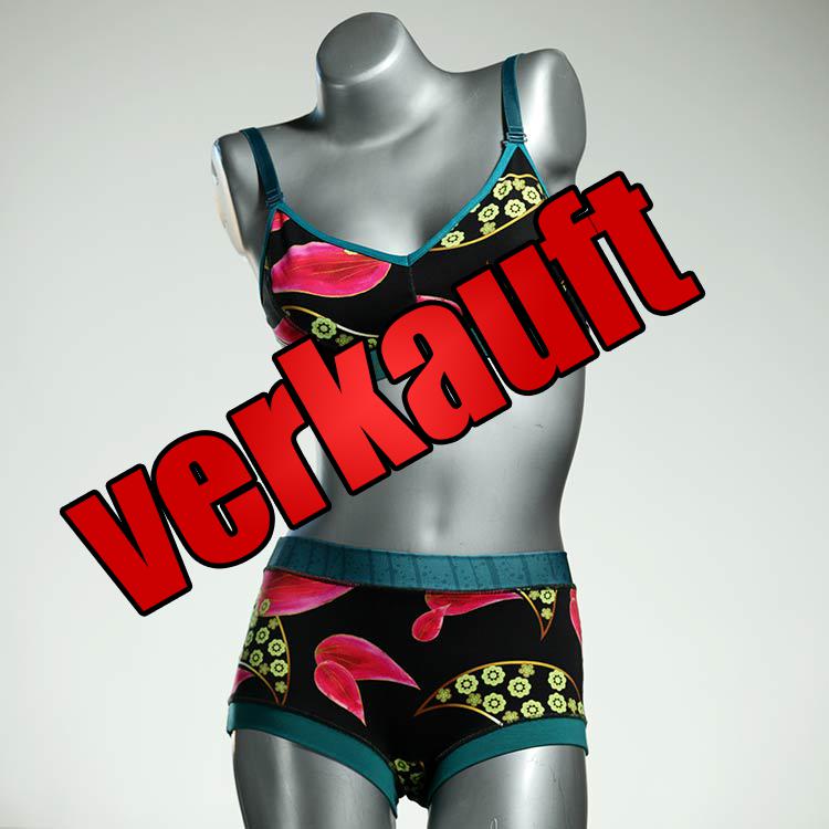 süße preiswerte handgemachte attraktive Bio Ensemble mit BH