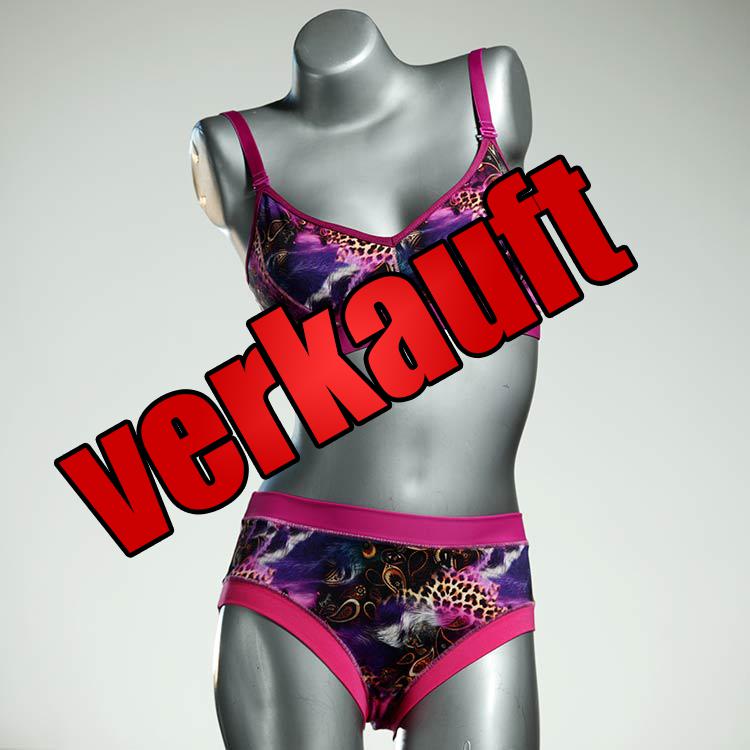 süße preiswerte günstige handgemachte Bio Ensemble mit BH