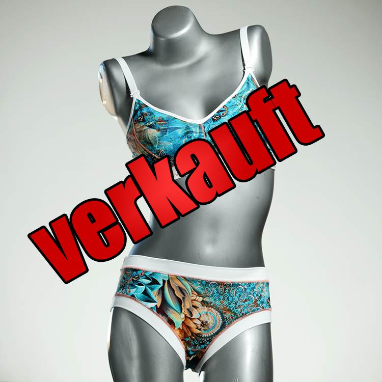 preiswerte günstige nachhaltige bunte Bio Ensemble mit BH