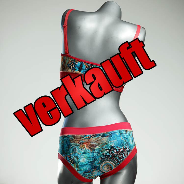 nachhaltige preiswerte gemusterte sexy Bio Ensemble mit BH