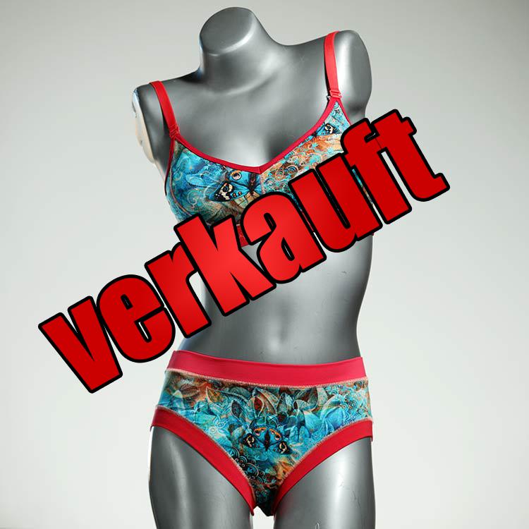 nachhaltige preiswerte gemusterte sexy Bio Ensemble mit BH