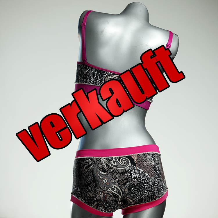 sexy farbige günstige handgemachte Bio Ensemble mit BH
