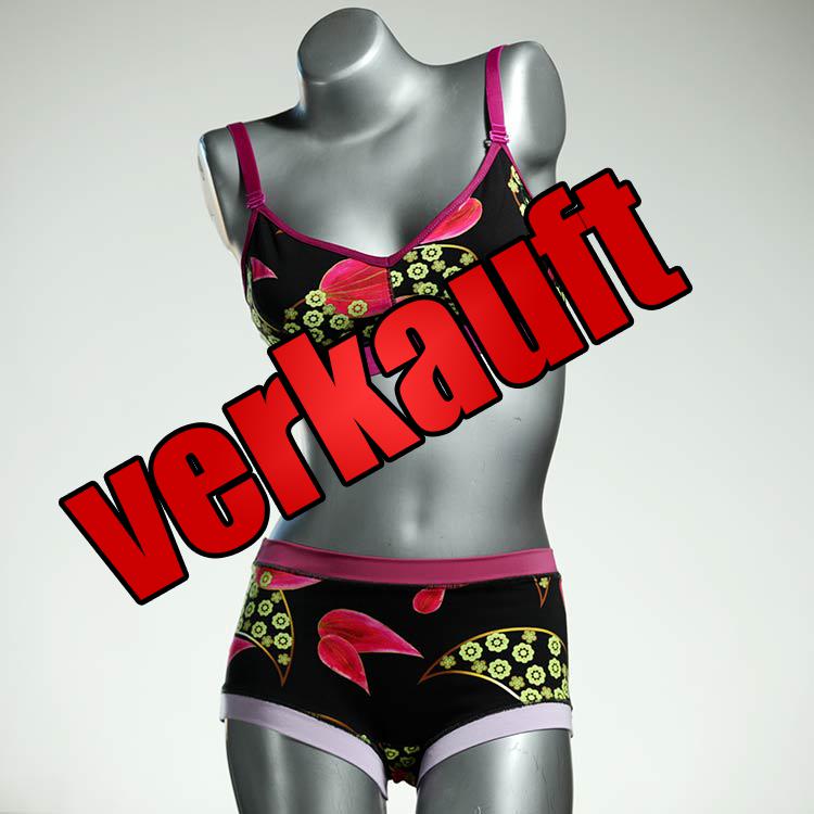 bunte preiswerte süße sexy Bio Ensemble mit BH