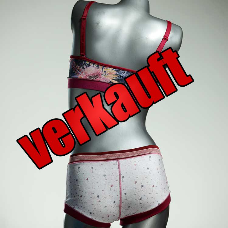 preiswerte farbige nachhaltige ökologische Bio Ensemble mit BH