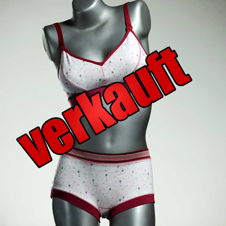 preiswerte farbige nachhaltige ökologische Bio Ensemble mit BH