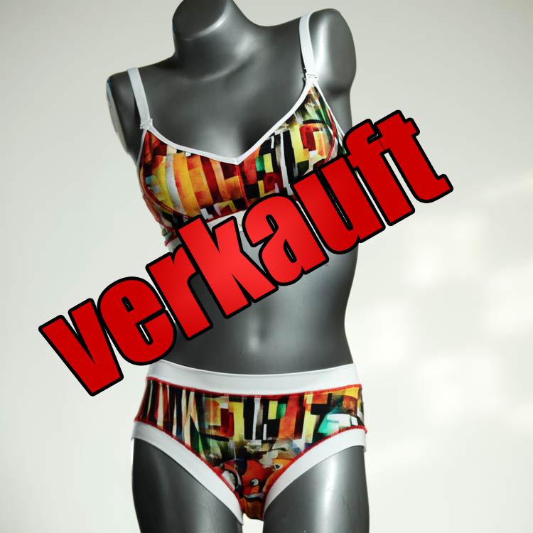 handgemachte schöne preiswerte attraktive Bio Ensemble mit BH