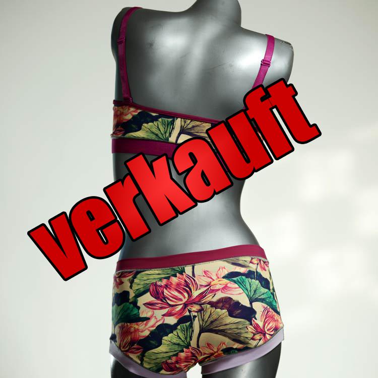 schöne gemusterte sexy attraktive Bio Ensemble mit BH