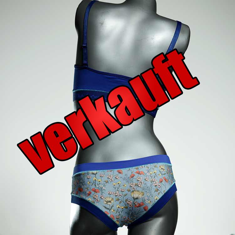 farbige nachhaltige sexy bequeme Bio Ensemble mit BH