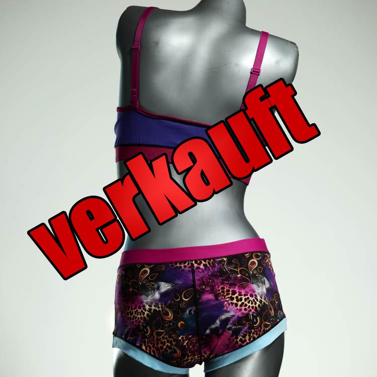 günstige süße gemusterte preiswerte Bio Ensemble mit BH