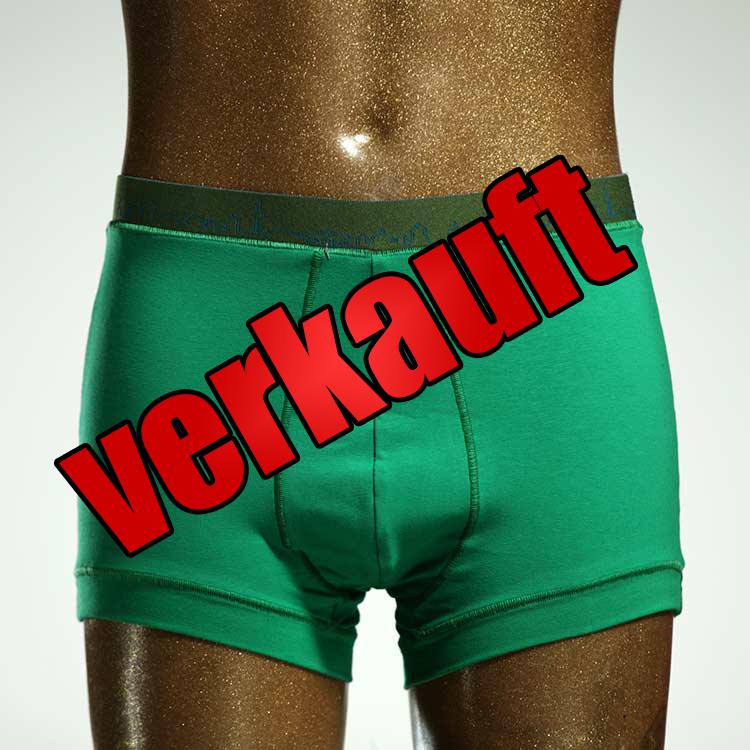 bequemer bunter günstiger Bio Herrenshorts uni
