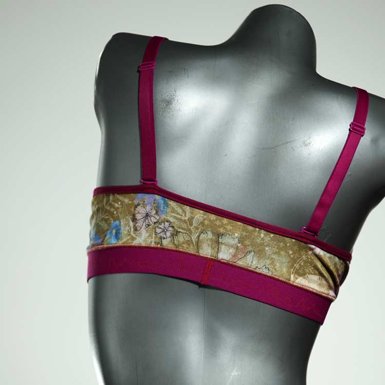 preiswerte sexy süße gemusterte BH, Büsternhalter aus Biobaumwolle, Damenunterwäsche