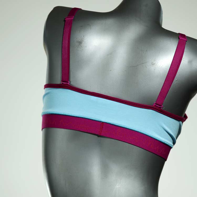 bunte attraktive preiswerte sexy BH, Büsternhalter aus Biobaumwolle, Damenunterwäsche