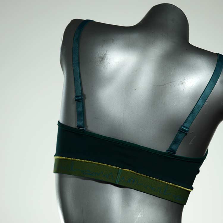 nachhaltige sexy handgemachte bunte BH, Büsternhalter aus Biobaumwolle, Damenunterwäsche