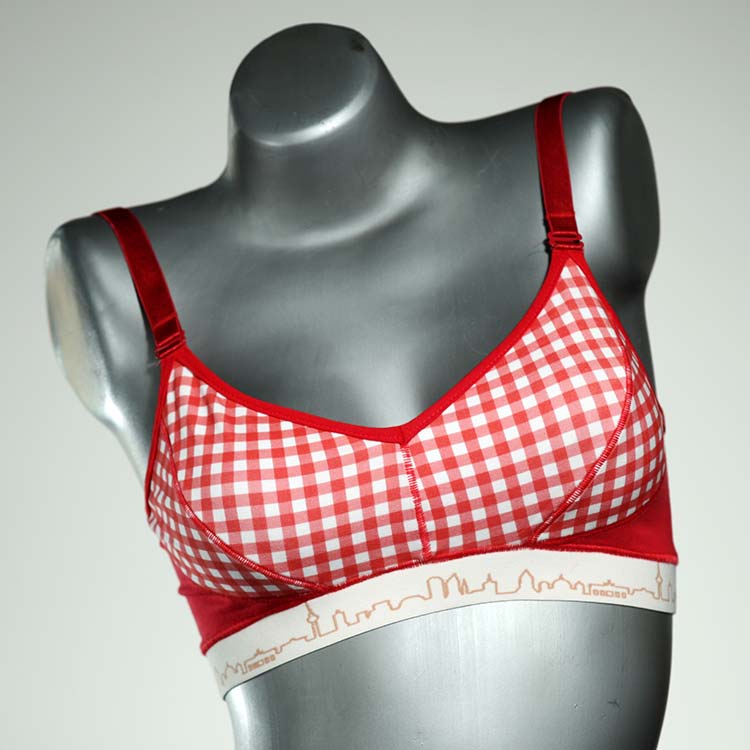 handgemachte günstige sexy bunte BH, Büsternhalter aus Biobaumwolle, Damenunterwäsche