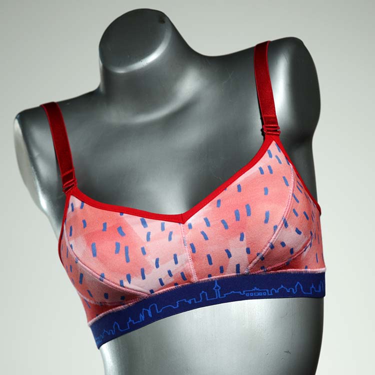 handgemachte bunte preiswerte sexy BH, Büsternhalter aus Biobaumwolle, Damenunterwäsche