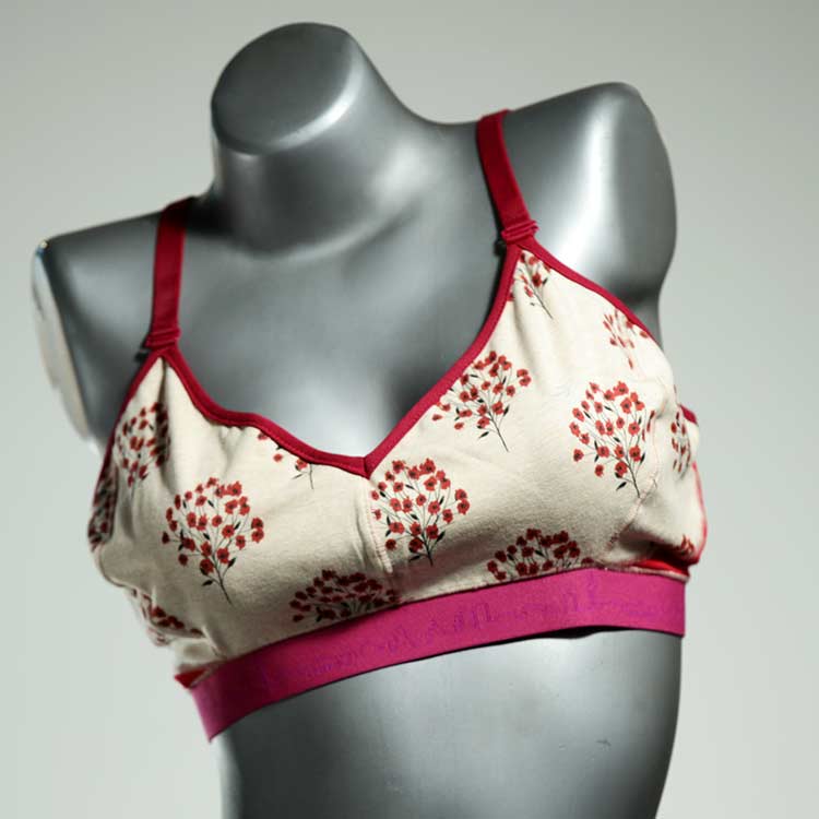 bunte farbige sexy attraktive BH, Büsternhalter aus Biobaumwolle, Damenunterwäsche