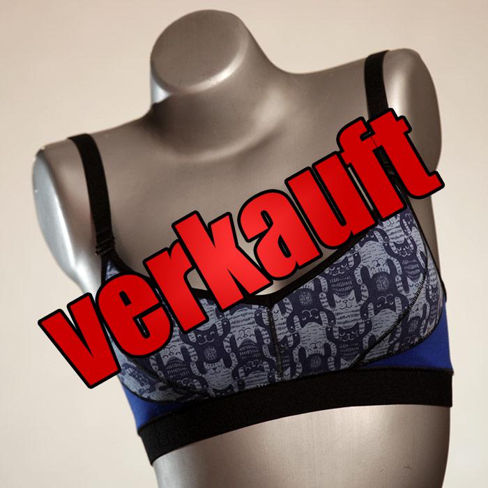 attraktive günstige bunte bequeme BH, Büsternhalter aus Biobaumwolle, Damenunterwäsche